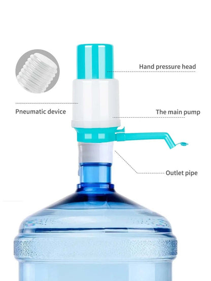 Dozator cu pompă manuală pentru bidon apă de 5L/10L/20L - evonio™